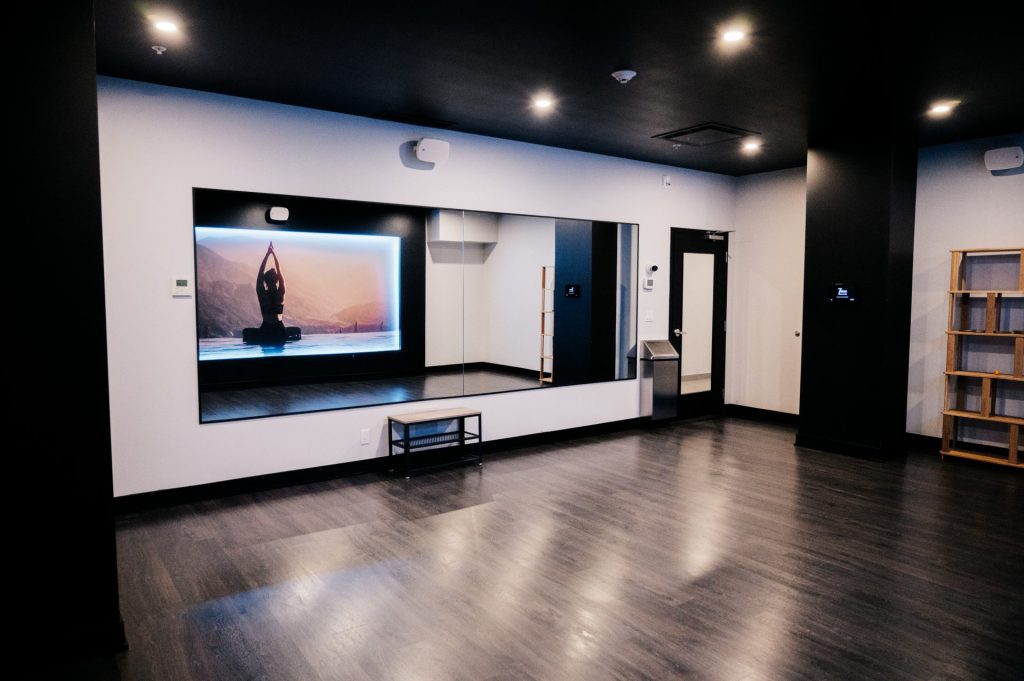 salle de yoga